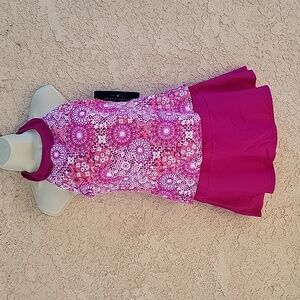 Ocean dream tankini top and swim skirt